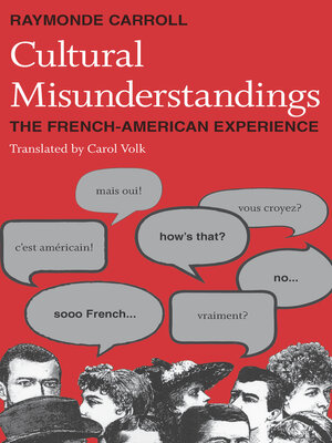 cover image of Cultural Misunderstandings